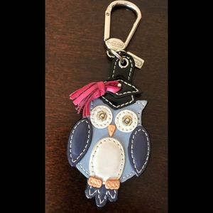 Coach Accessories - *RARE* NWT Coach Graduation Owl Keychain/Fob Coach Accessories - *RARE* NWT Coach Graduation Owl Keychain/Fob